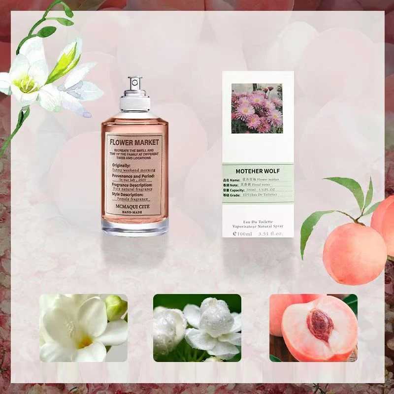 Holiday Roaming Flower Fruit Wood Perfume SprayJasmine/Rose/Musk FragranceWomen Citrus ScentLong-Lasting Men Eau De ToiletteT251113