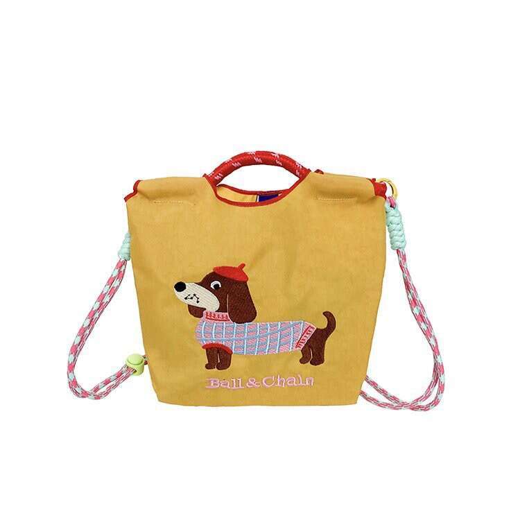 designer bag Women's new cartoon handbag trendy sausage dog shoulder crossbody explosive casual fashion bag for women