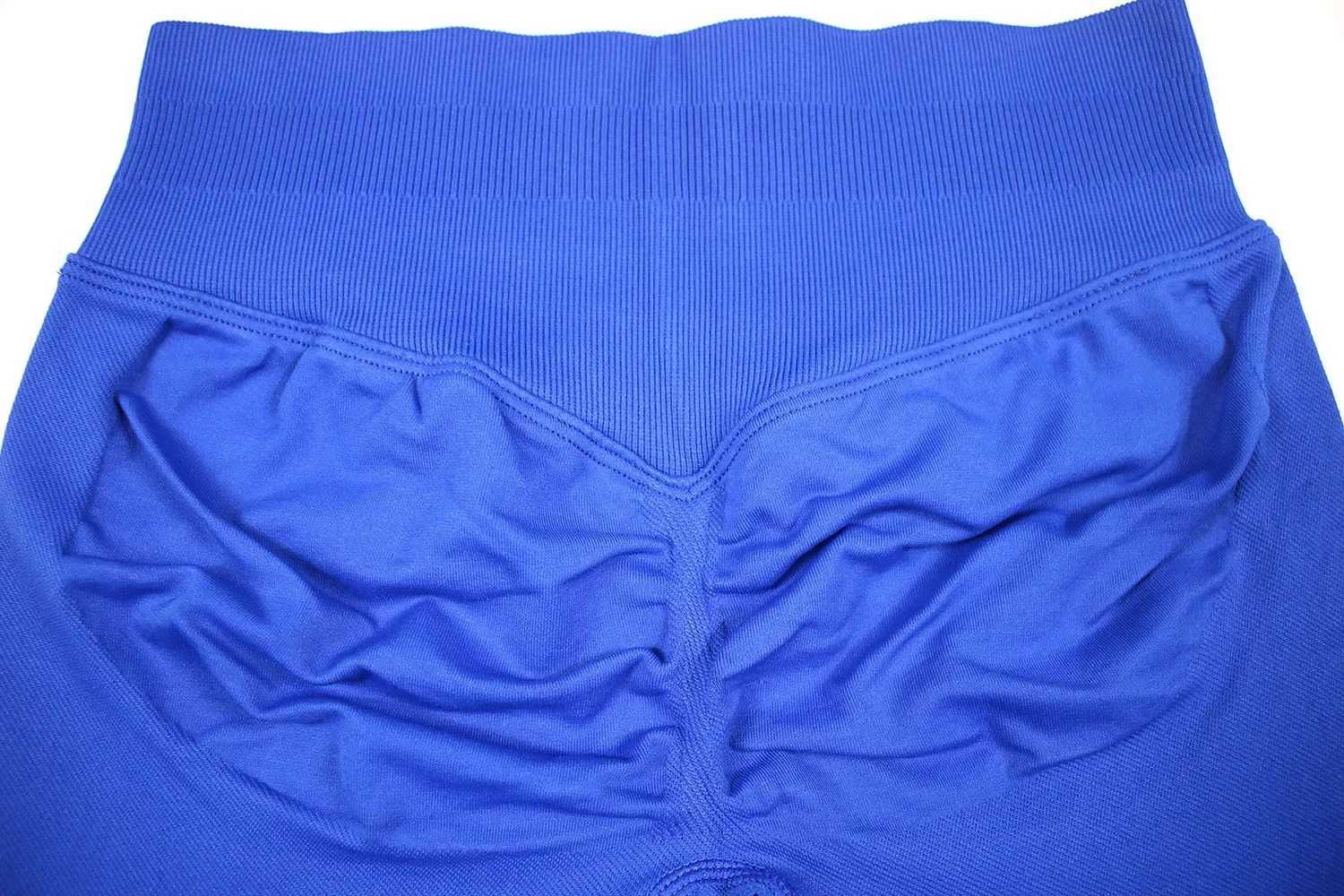 Equipped with DF impact short circuit 4.5 inches seamless low rib belt gym womens flexible scratch Bum seam soft touch exercise yoga boots hip push up