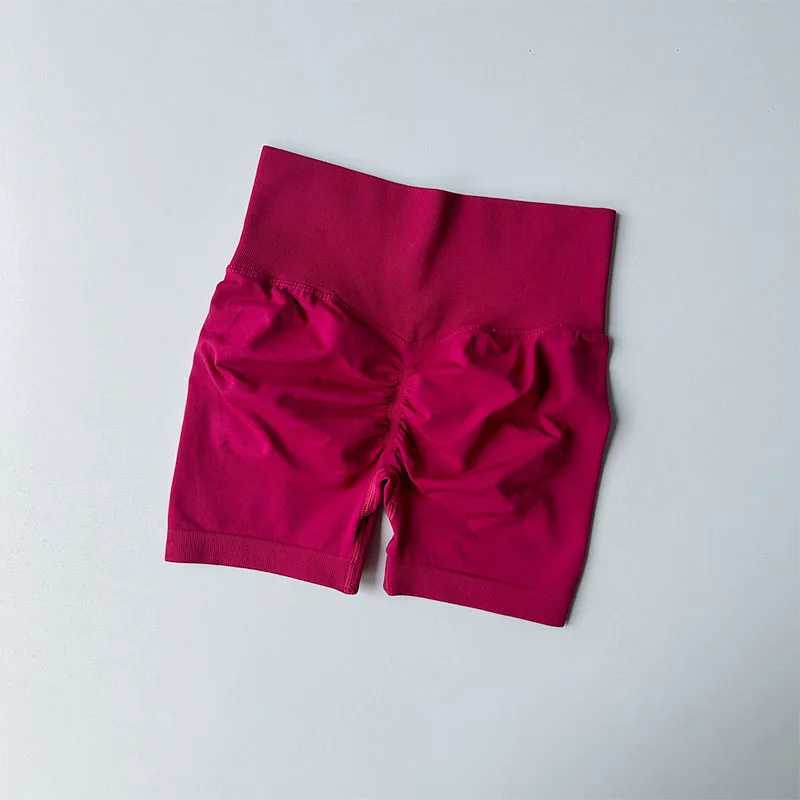 Peach Hip Lifting Sports Shorts for Women High Waist and Waist Tightening Weight Loss Running Hip Speed Dry Three Point Tights Y250412