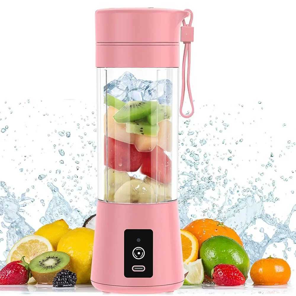 Mini electric juicer with USB charging function - Fruit and vegetable milkshake mixer - Automatic fresh juice extractor - Portable fruit juicer C25111