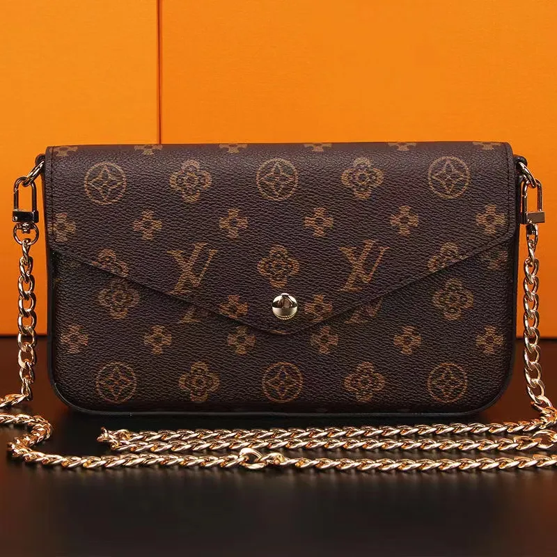 Luxury bag Designer Bag 3pcs Multi Felicie Pochette M61276 luxury designer shoulder bag purse women bag crossbody bag designer bags for women handbag