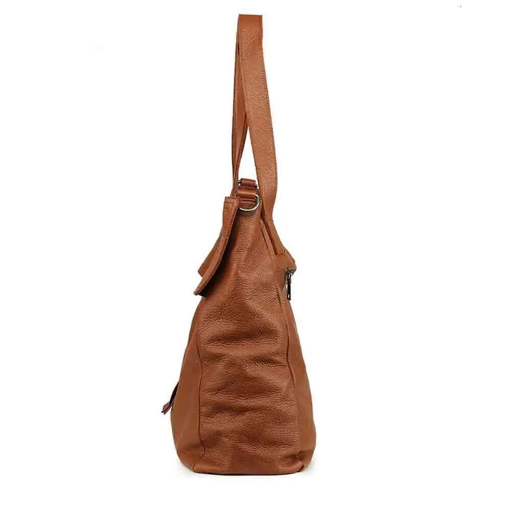 Motingsome Retro Roomy Winter New Women Bag Genuine Leather Large Shopper Handbag Shoulder Big Tote 2023