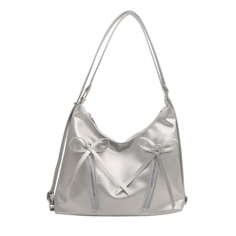 Underarm 2025spring/summer bow fashion gentle one shoulder niche Korean version women's new tote bag