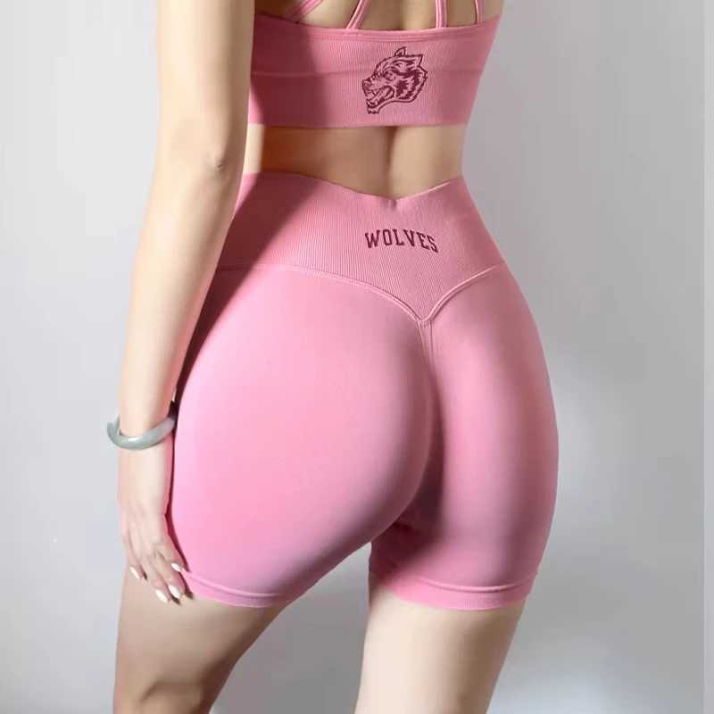 2025 New Impact Shorts Low Waist Seamless Yoga Jacket Tight Shorts Bicycle Shorts Stretch Fitness Clothing Y250412