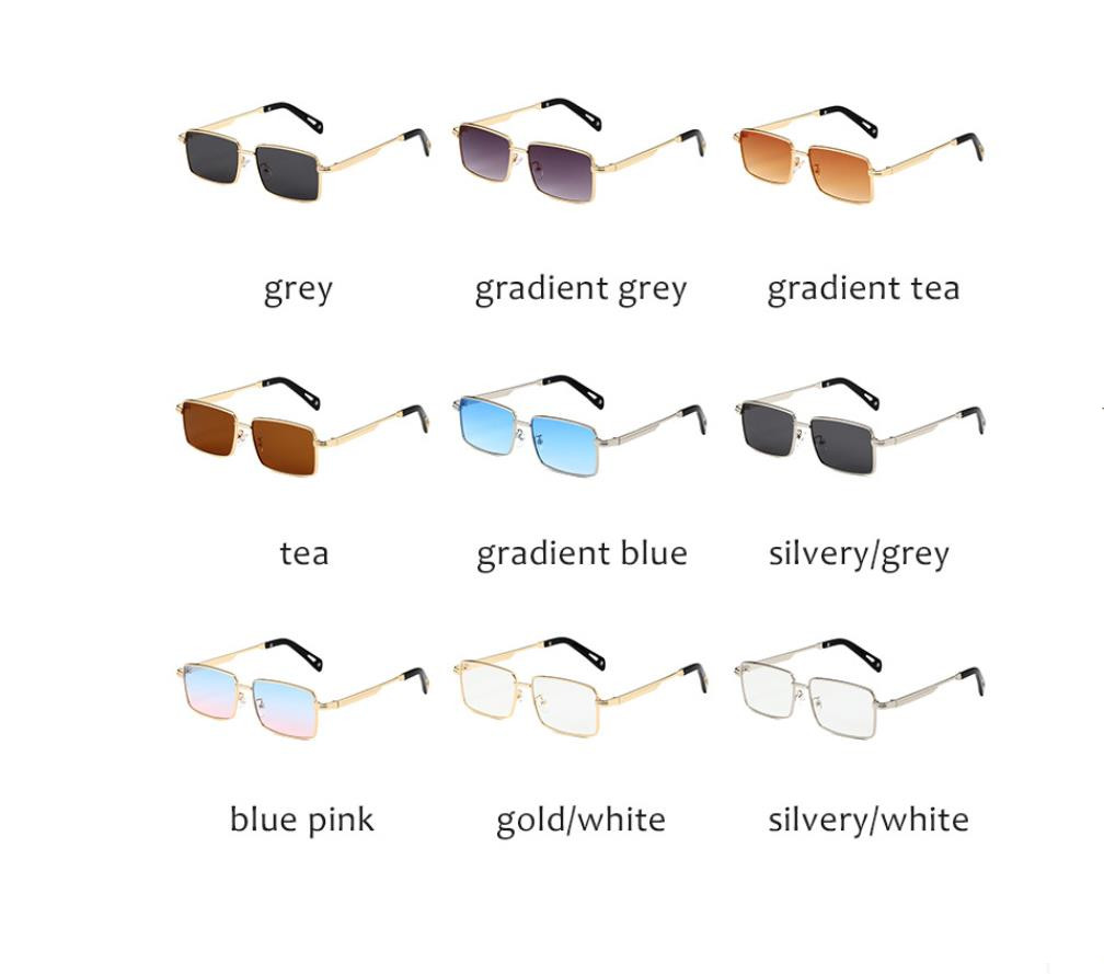 Designer Sunglasses For Men Women Sunglasses Square UV400 Protection Sunglasses Luxury Polarized Goggle Pilot Alloy Frame Eyewear KP4700