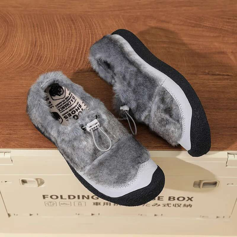 New Free Shipping Designer Shoes Women's Shoes Lamb Hooves, Little Bear Paws One Foot On Fluffy Slippers Women's Outdoor Leisure Home Autumn