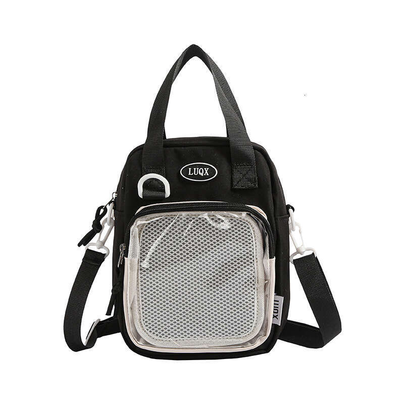 designer bag Internet celebrity card badge, casual and popular small square pain bag, little sister's handbag, crossbody bag with zip tie board