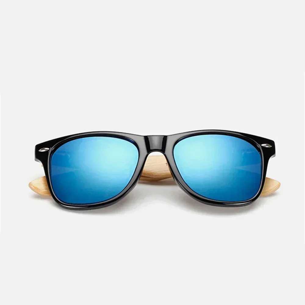 Natural Wooden Sunglasses for Men and Women Polarized Fashion Sun Glasses with Original Wood FrameC250412