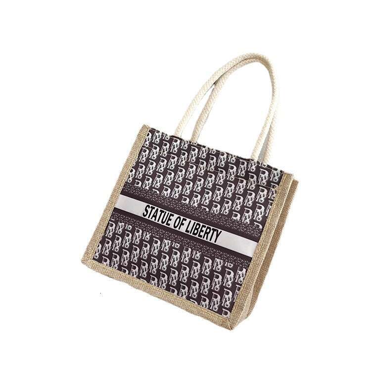 2025 casual tote lightweight and large capacity portable handbag, outdoor travel storage bag, cheap hand-held bag