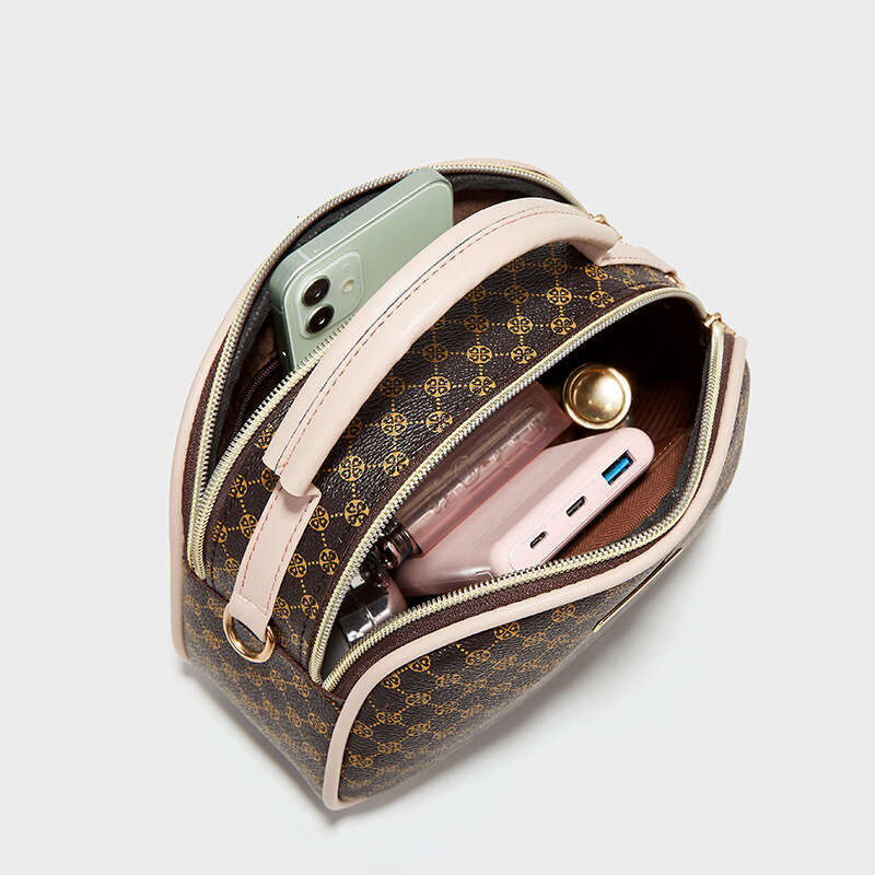 2023 new Fashion versatile handbag Printed shoulder Women's crossbody bag