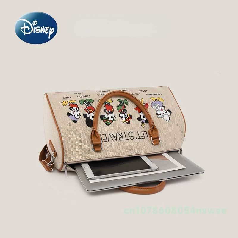 Disney Mickeys new dial bag handbag luxury brand dial bag cross body bag cartoon portable travel handbag large capacityXJ250412