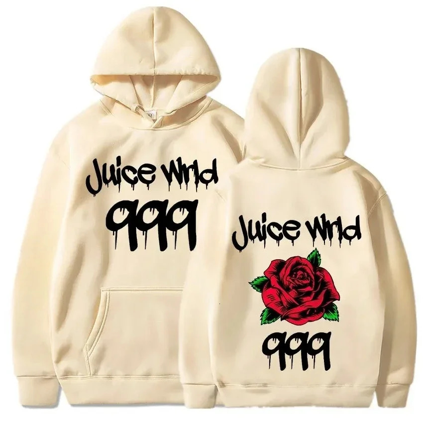 Juice world hip-hop pop singer street fashion men autumn and winter comfortable pullover hoodie outdoor sports 251104