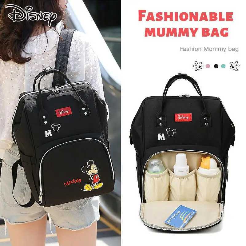 Disney Diaper Mummy Baby Bag Backpack Multi functional Large Capacity Pregnant and Childrens Bag Pregnant Womens 2021 New Year GiftXJ250412