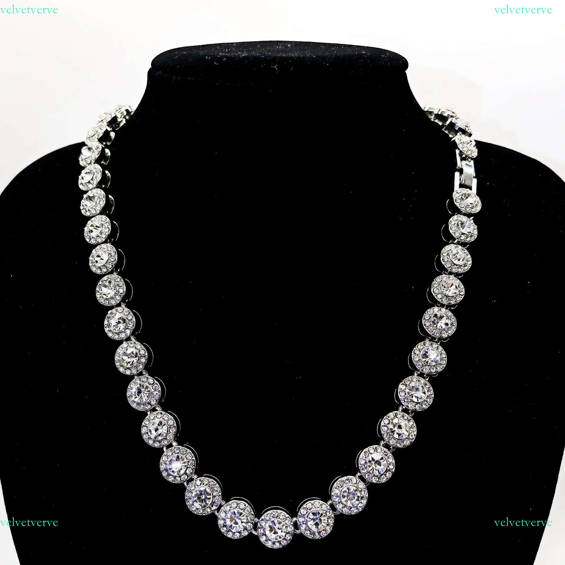 moissanite tennis bracelet designer jewelry necklace cuban k Alloy Pendants Moments for Fit Charms Beads Bracelets rose gold chain