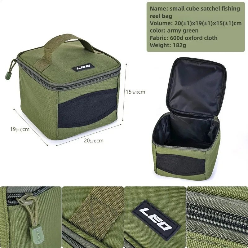 Fishing reel storage bag carrying case for 50010000 series rotating reels durable fishing accessory Caixa De Pesca 250410