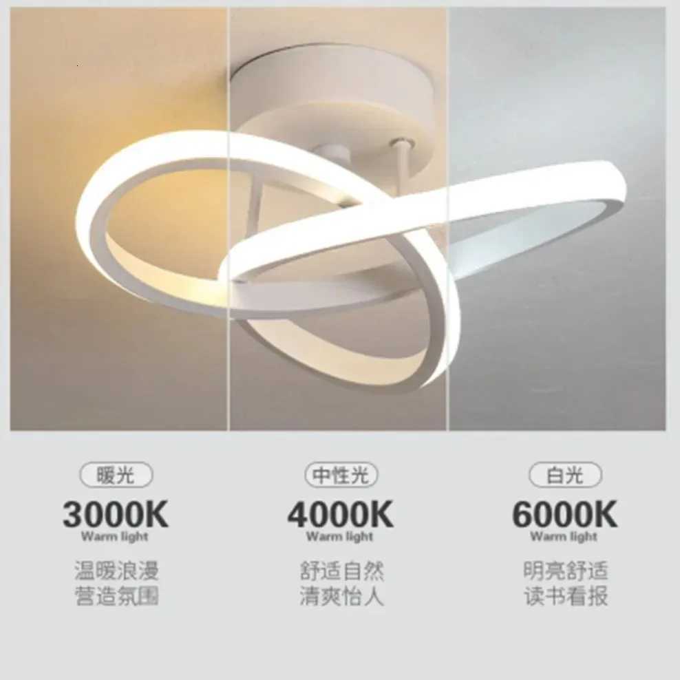 Modern LED Aisle Ceiling Lights Nodic Home Lighting Led Surface Mounted for Bedroom Living Room Corridor Light 3-color lighting W251112