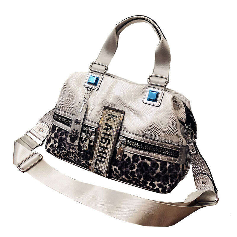 Bags Leopard Pattern Genuine Leather For Women New Fashion Versatile Crossbody Bag Women's Handbag