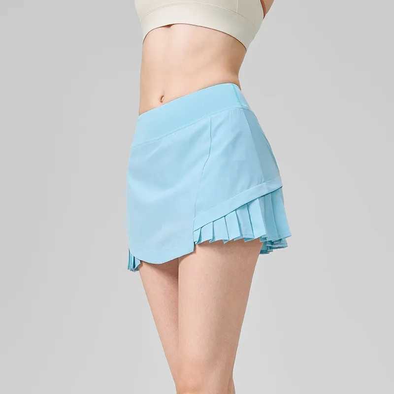 Womens 2-in-1 jogging sprint high waist fitness sports sprint yoga sprint tennis golf gym sprint sports tight sprint Y250412