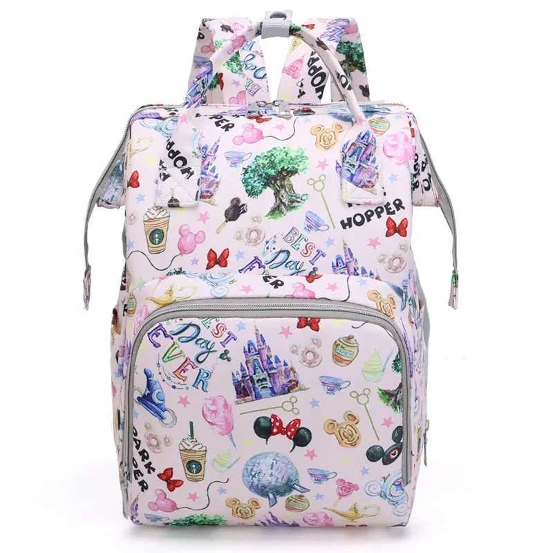 Disney Home>Tags>Disney Mummy Bag>Large Capacity Pregnant Backpack>Fashion Cart BagXJ250412