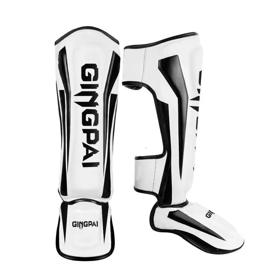 1 Pair Kids Adults Kickboxing MMA Muay Thai Shin Guards Leg Protector Fight Martial Arts Sanda Training Equipment Z251112