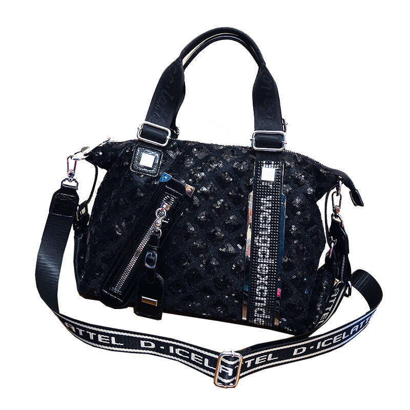 Backpack Sequin Tote Large Capacity Fashion Handbag Versatile Casual One Shoulder Crossbody Women's Bag