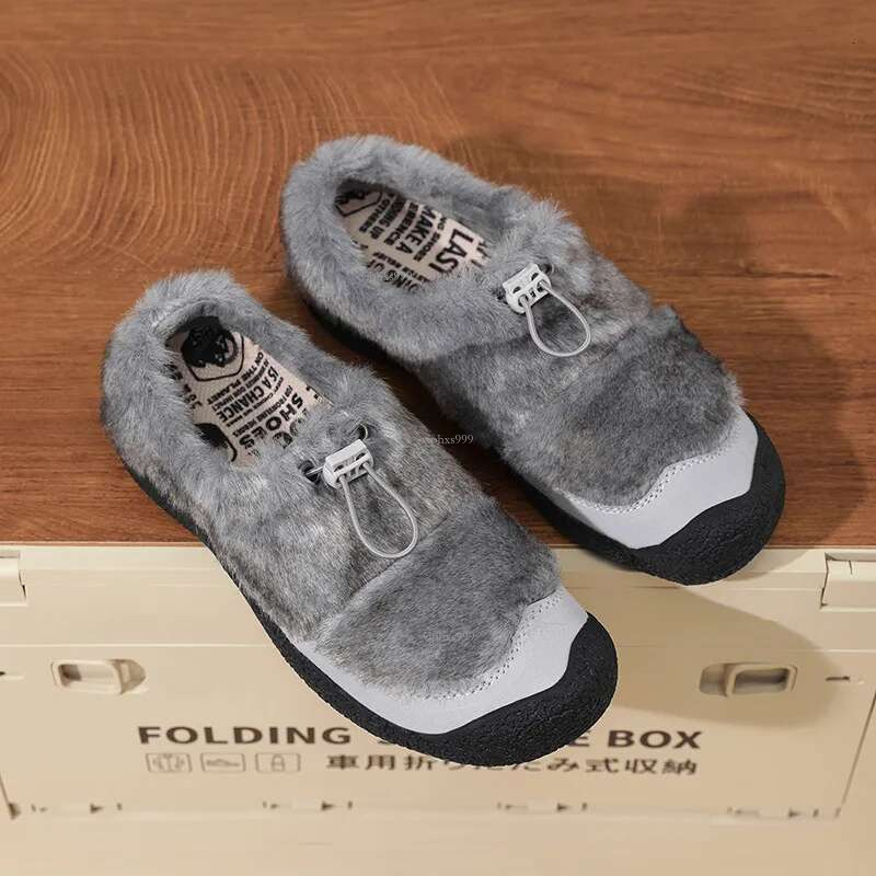 New Free Shipping Designer Shoes Women's Shoes Lamb Hooves, Little Bear Paws One Foot On Fluffy Slippers Women's Outdoor Leisure Home Autumn
