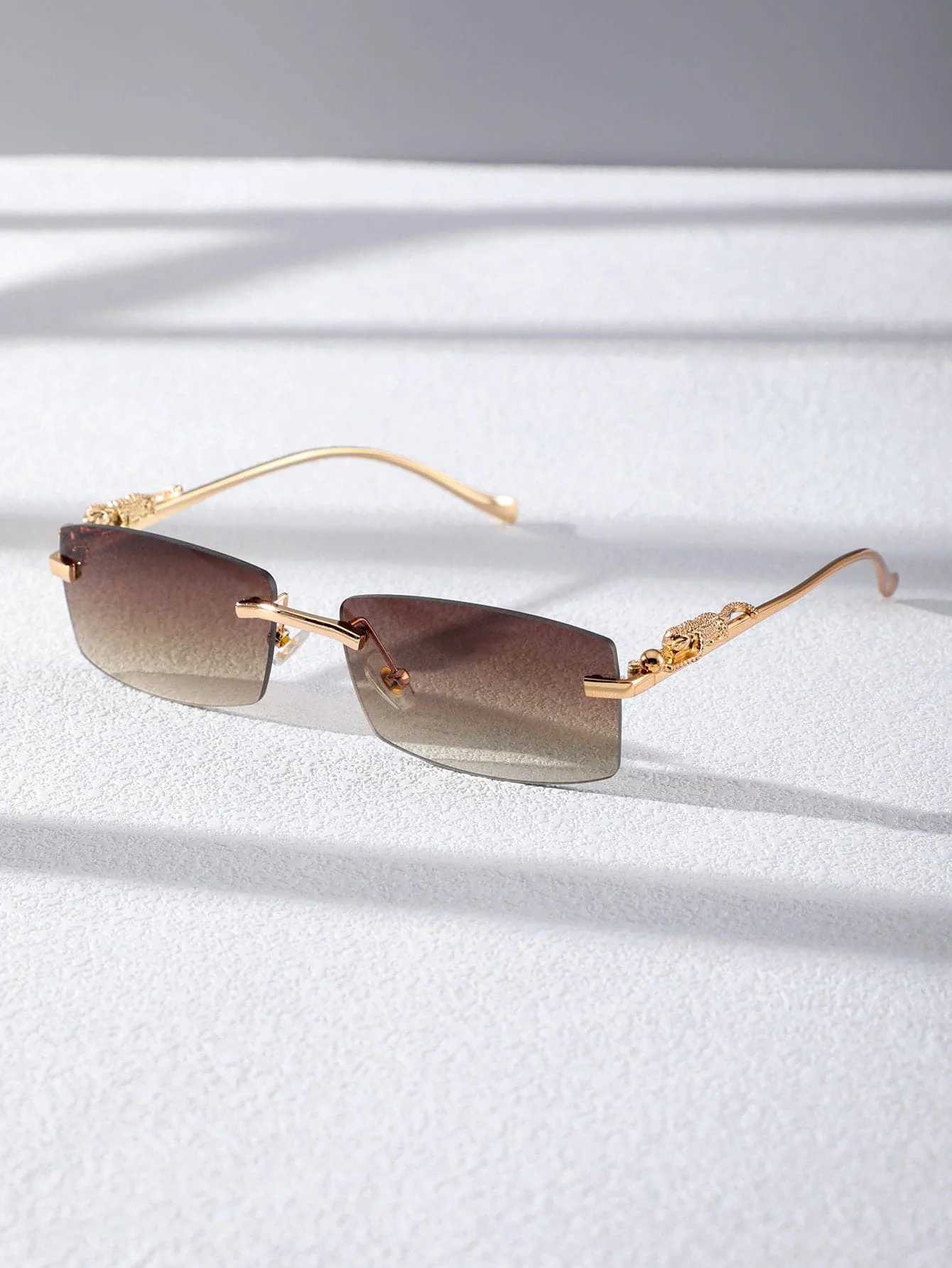1PC Unisex Square Frame Y2K Colorful Vintage Sunglasses For Outdoor Daily Life Travel Driving Clothing AccessoriesC250412