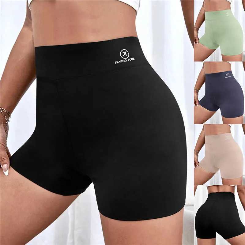 S-XL Womens Sports Shorts Womens New Bicycle Jogging Fitness High Waist Push Up Gym Shorts Leg Yoga Clothes Y250412