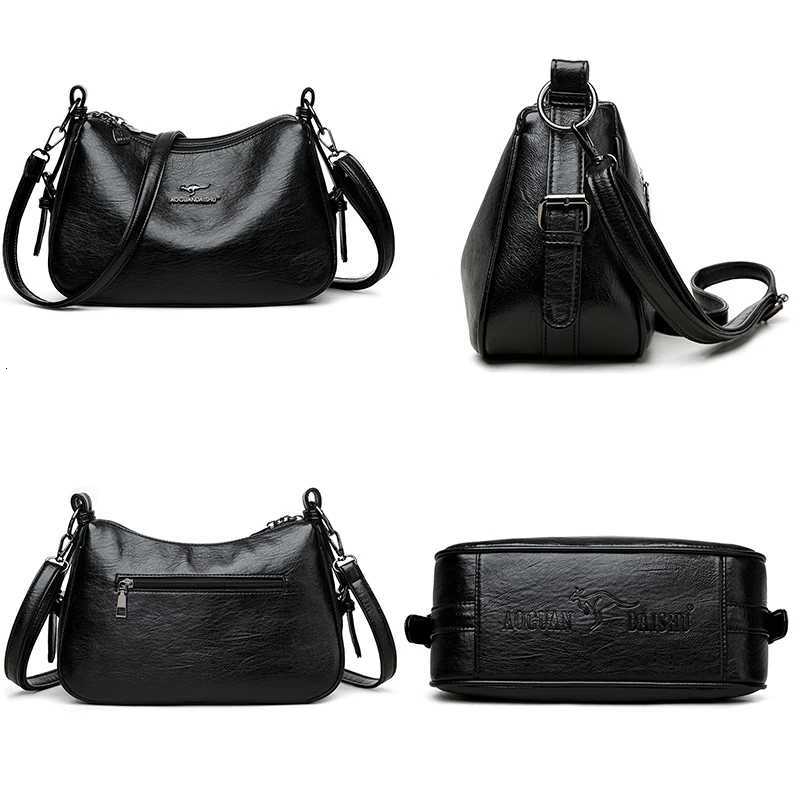 Luxury Designer Ladies Handbags New High Quality Leather Shoulder Bag for Women Female Retro and Minimalist Crossbody Bag PursesW251112