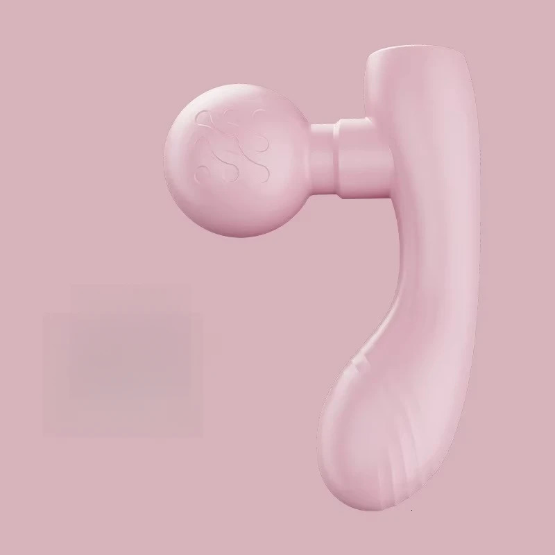 PONERAIT Massage Fascia Gun Mini Portable Rechargeable Muscle Relaxation Dual Head Massager Massage Instrument 250414