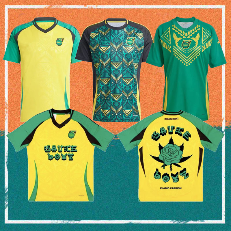 2024 Jamaica national football soccer jerseys 24/25 Special Edition BAILEY ANTONIO REID shirt NICHOLSON MORRISON LOWE Men Football Uniform
