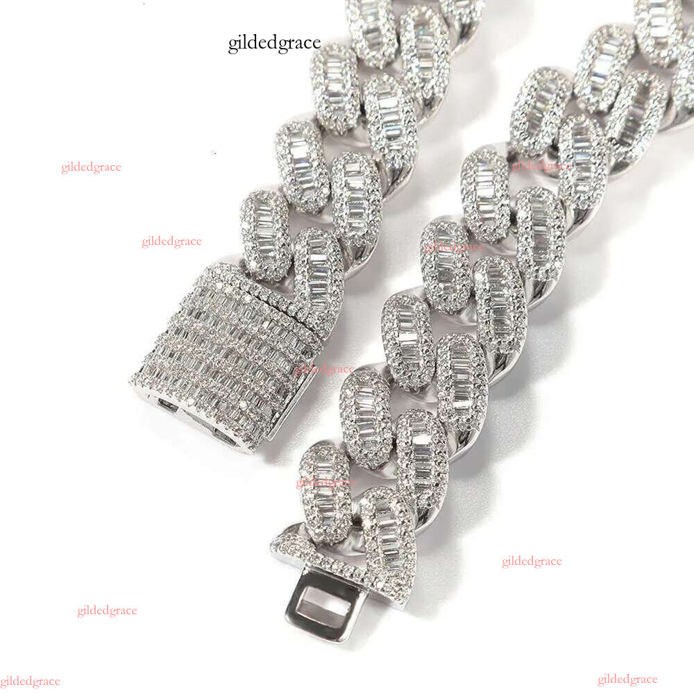 Fine jewelry Pendant Necklaces Choker Custom k Gold 24mm Miami Cuban Chain Necklace N39