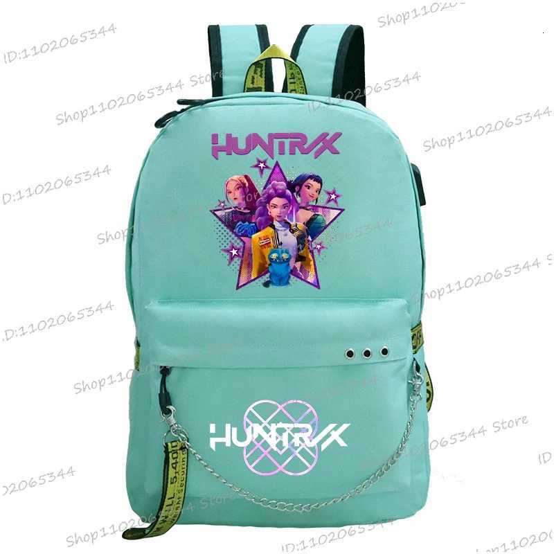 hip hop Anime Cartoon School Backpack Women girls bagpack Large Capacity Laptop Bags Teeneger Cartoon SchoolbagsW251113