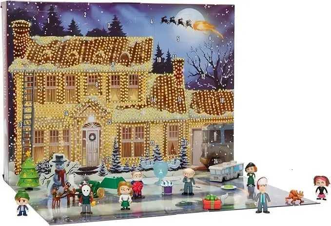2024 New 24 Day Christmas Vacation Advent Calendar Christmas Vacation Figures And Accessories Christmas Countdown Calendar Gift Y251114