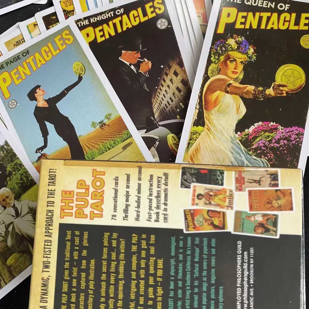 127cm Pulp Tarot 78 Pcs Cards C251114