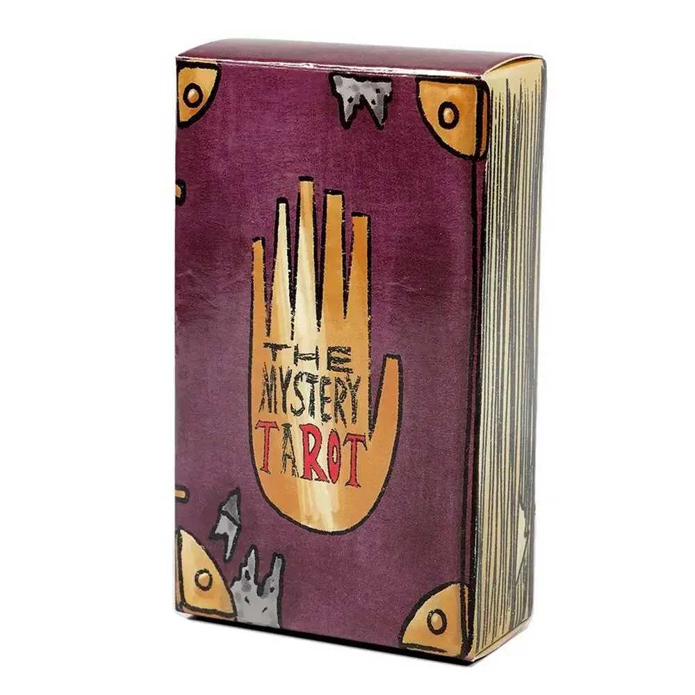 Mystery Tarot cards 78pcs tarot Deck English version Witchy Beginner Tarot Board games C251114