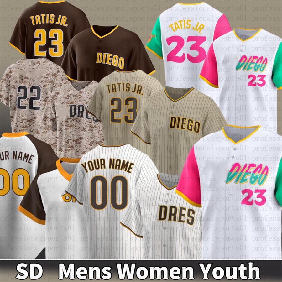 San Diegocity padres jersey Baseball Jerseys Fernando Tatis Jr. #13 Machado Yu Darvish Xander Bogaerts Dylan Cease jersey