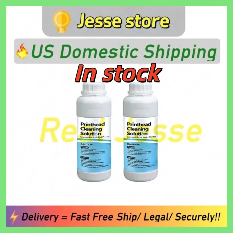 Jesse_store Printhead Cleaning Cleaner US Domestic Local Shipping Pure 99 Chemicals Raw Materials wholesale Industrial Use Fast shipping