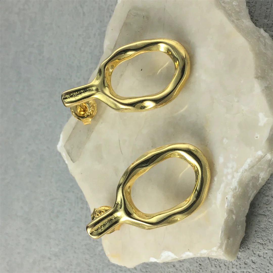 Charming Spanish Royal Jewelry Original Pure Silver 925 Stud Earrings Trend Engagement Birthday 250409