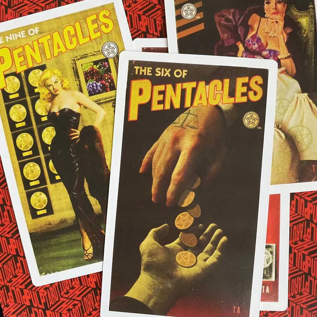 127cm Pulp Tarot 78 Pcs Cards C251114