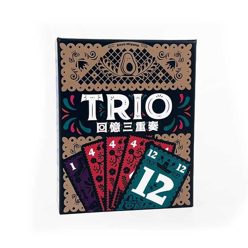 Trio Card Game Exciting Family Party Board Game Where Players Search for Three Matching Cards Strategic Fun for All Ages C251114