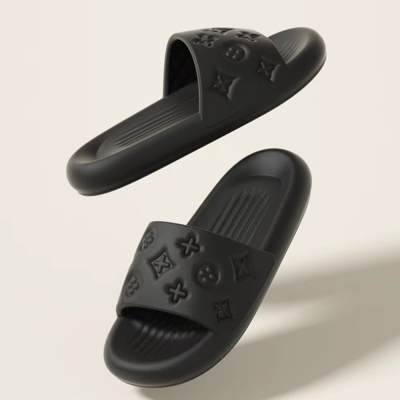 Designer 2025 New Designer Women Free Shipping Flat Home Slippers Black Outdoor Sandals Size 36-45