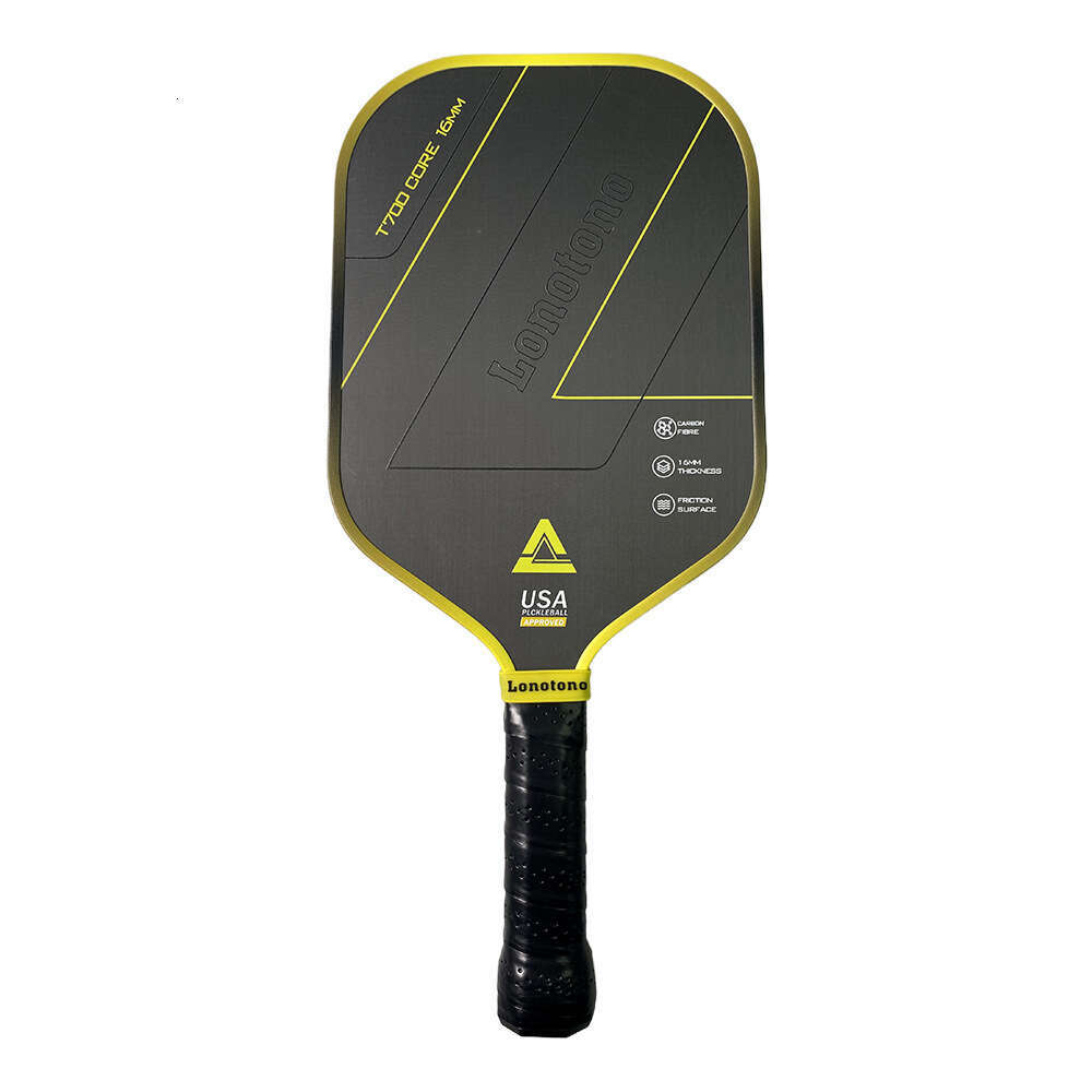 T700 carbon fiber hot pressed Pickle tennis racket is lightweight training and has a convenient feel for sports