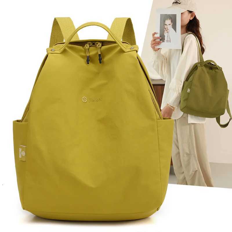 Lightweight Fashion Backpack Womens New Simple Travel Portable Backpack Large Capacity Outdoor School Girls SchoolbagW251113