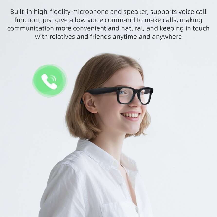 Famous Brand designer Sunglasses WIFI Transmission Sports Photo Recording Camera W HD Anti Shake Dialogue Bluetooth AI Translation Glasses