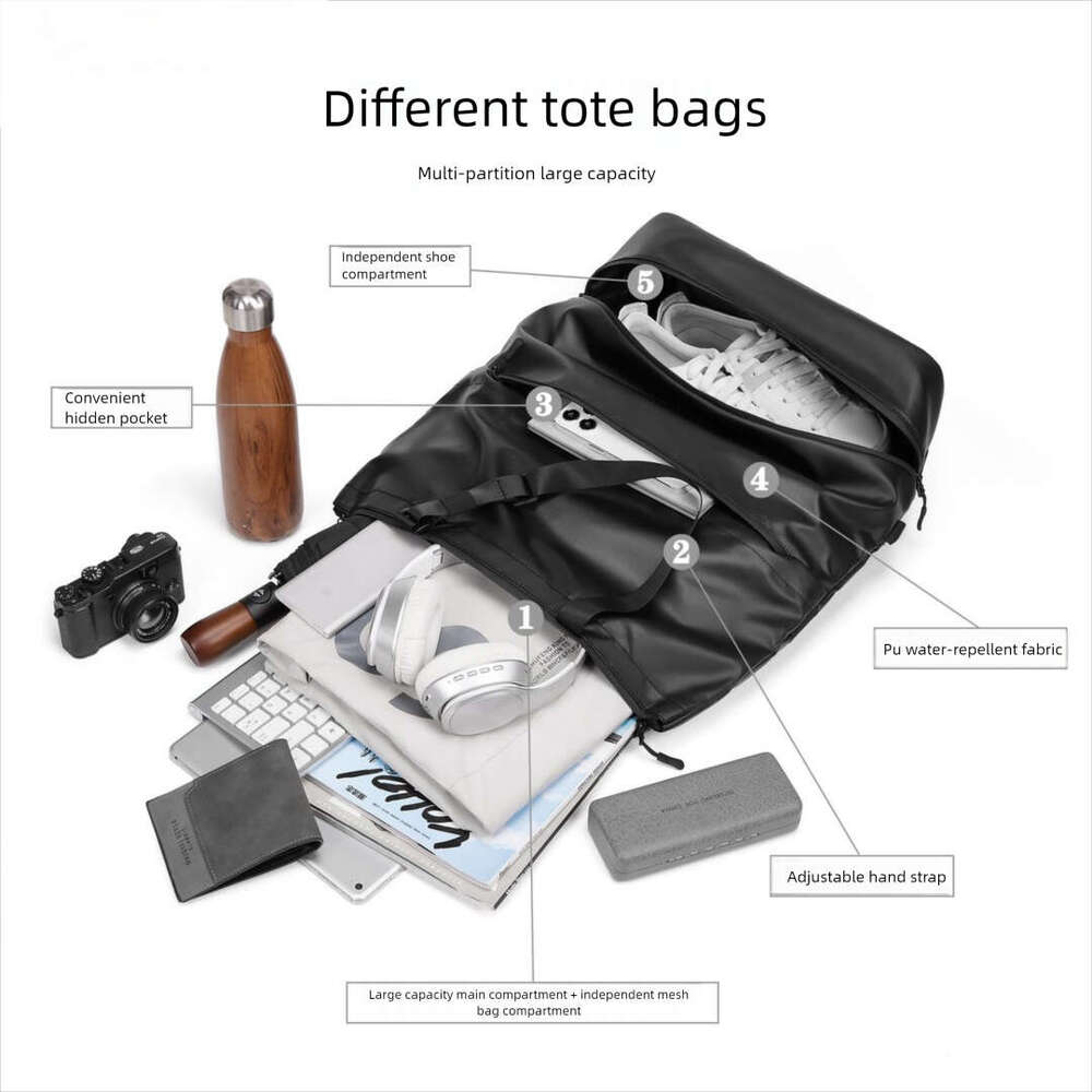 Luxury Bags Designer Hobo Top Handle Bags Men's Casual ins Style High-end niche Travel Backpacks Lightweight Women's Waterproof Shoulder Bag