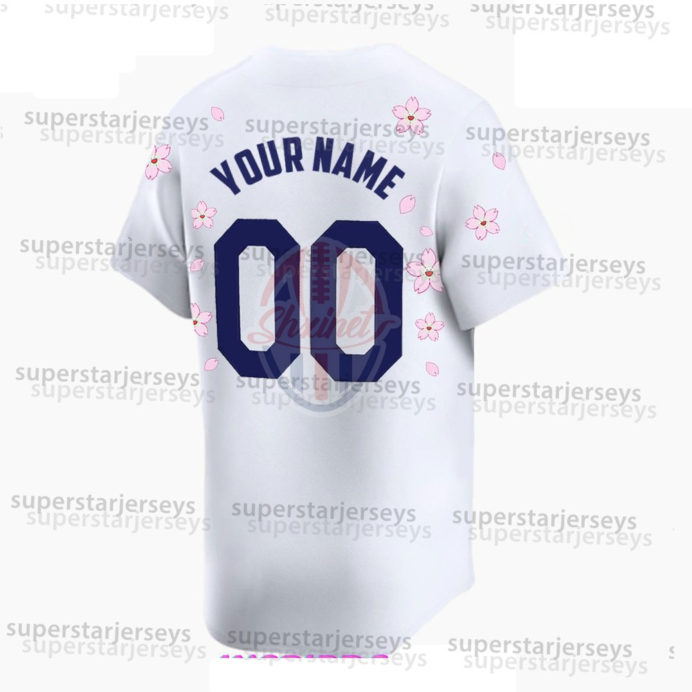 Shohei Ohtani Roki Sasaki 2025 World Series Championship Gold Tokyo Series Takashi Murakami Jersey Mookie Betts Yoshinobu Yamamoto Freddie Freeman Top