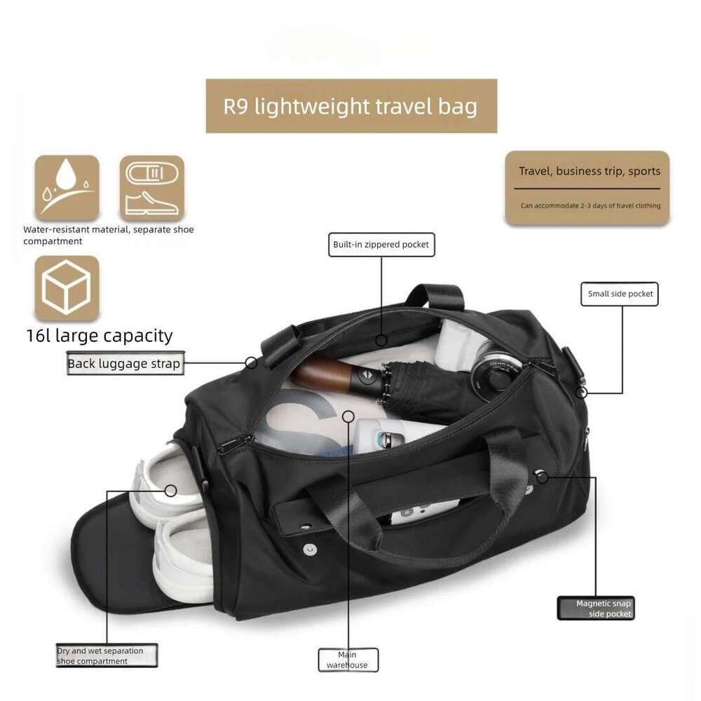 Luxury Bag Designer New Travel Men S Gym Large Capacity Sports Training Swimming Handbag Crossbody Bag