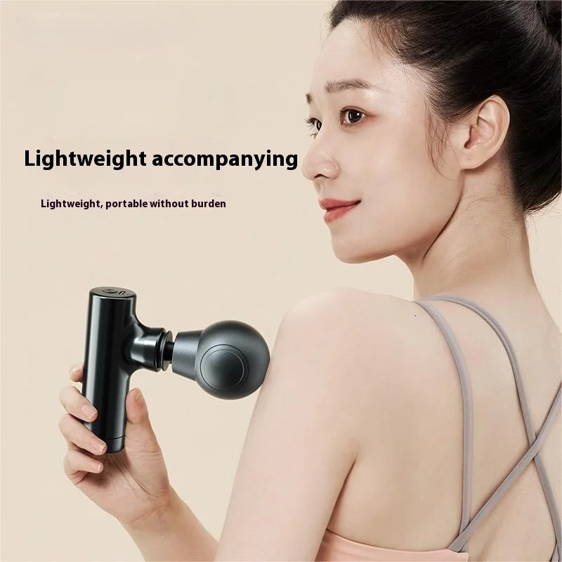 Mini Handheld Body Massage Gun 3 Gear Adjustment Mute Deep Tissue Massage for Shoulder Leg Foot Muscles Portable Home Massager 250414